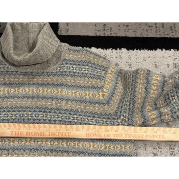 Women's Vintage Brooks Brothers Lambswool Fair Isle Sweater 1818 Hong Kong - Picture 5 of 14